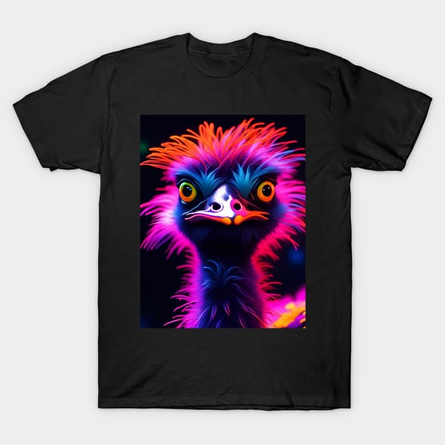 Crazy Ostrich! T-Shirt by Threads of Diversity!